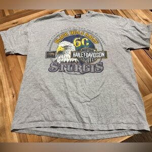 Harley men’s graphic tshirt 60th sturgis XL